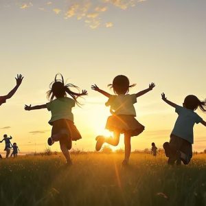 Happy children AI Images _ Free download